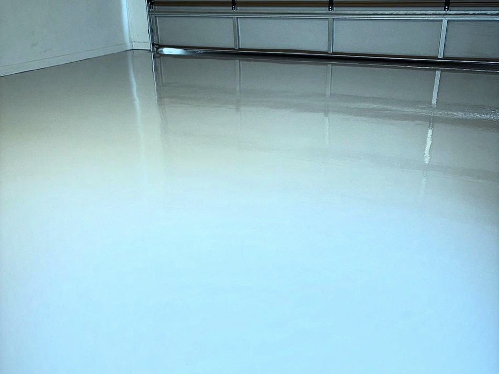 Epoxy garage floor coating by CHA in Melbourne