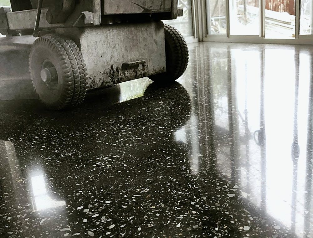 Premium concrete floor finished by CHA in Melbourne